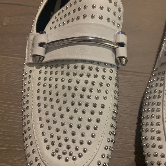 NWOT Steve Madden Studded Loafers - Picture 3 of 5